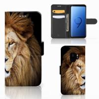 Samsung Galaxy S9 | Telefoonhoesje | Met pasjeshouder | Leeuw