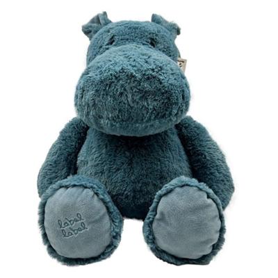 Label Label Knuffel Nijlpaard Harvey L Blauw