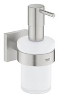 Zeepdispenser Met Houder GROHE Start Cube Supersteel