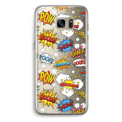 Pow Smack: Samsung Galaxy S7 Edge Transparant Hoesje