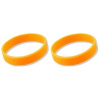 10x Oranje armbandjes   -