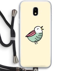 Birdy: Samsung Galaxy J3 (2017) Transparant Hoesje met koord