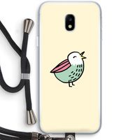 Birdy: Samsung Galaxy J3 (2017) Transparant Hoesje met koord