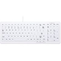 CHERRY AK-C7000 toetsenbord USB QWERTY Amerikaans Engels Wit