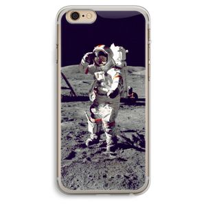Spaceman: iPhone 6 Plus / 6S Plus Transparant Hoesje