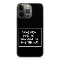 Schotelvod: iPhone 13 Pro Transparant Hoesje