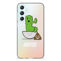 Samsung Galaxy S23 FE Telefoonhoesje met Naam Cactus Poo