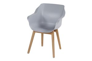 Hartman | Tuinstoel Sophie met Armleuningen Teak | Misty Grey