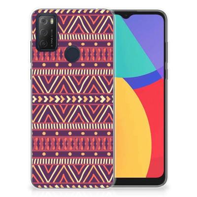 Alcatel 1S (2021) | TPU bumper | Aztec Paars