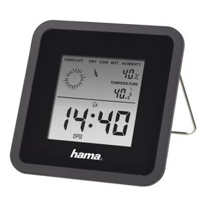 Hama Thermo-/hygrometer TH50 Zwart