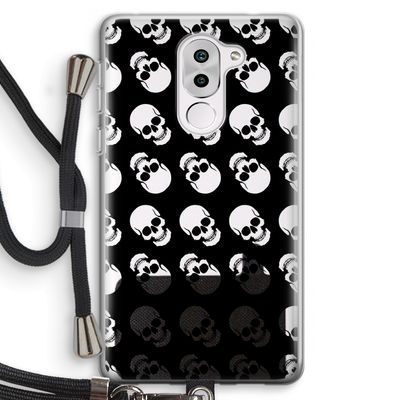 Musketon Skulls: Honor 6X Transparant Hoesje met koord
