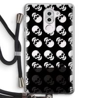 Musketon Skulls: Honor 6X Transparant Hoesje met koord