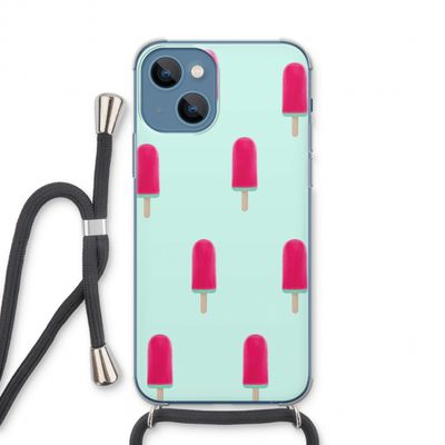 Waterijsje: iPhone 13 Transparant Hoesje met koord