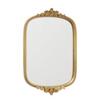 Wandspiegel Benita - goud - vierkant - vintage - klassiek - H45cm