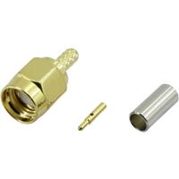 TRU COMPONENTS SMA-JC-RG174-1 1372232 SMA-connector Stekker, recht 50 Ω 1 stuk(s)