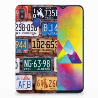 Samsung Galaxy M20 (Power) | Siliconen hoesje | met foto Kentekenplaten