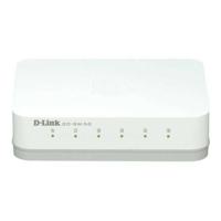 Schakelaar D-Link GO-SW-5G Wit Zwart RJ45 Ethernet LAN RJ45 x 5