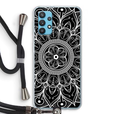 Roses Are Red: Samsung Galaxy A32 4G Transparant Hoesje met koord