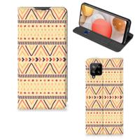 Samsung Galaxy A42 | Hoesje met Magneet | Aztec Yellow