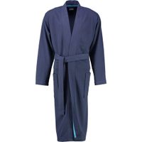 Cawö Cawö 816 Heren kimono badjas - marine-14 46/48