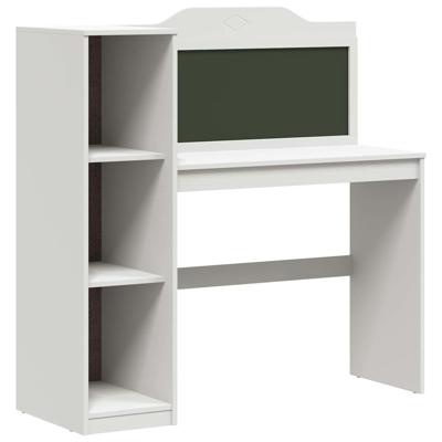 Schoolbord bureau Wit 120 x 45 x 118.5 cm Bewerkt hout