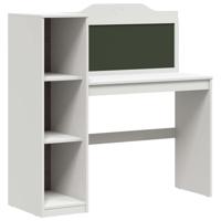Schoolbord bureau Wit 120 x 45 x 118.5 cm Bewerkt hout