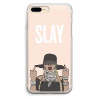 Slay All Day: iPhone 7 Plus Transparant Hoesje