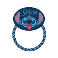 Lilo & Stitch Hondenspeeltje - piepend pluche en touw - L