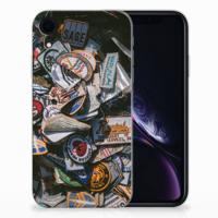 Apple iPhone Xr | Siliconen hoesje | met foto Badges