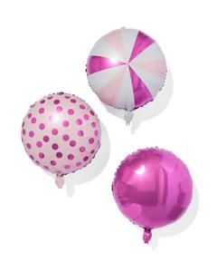HEMA Folieballon Roze - 3 Stuks