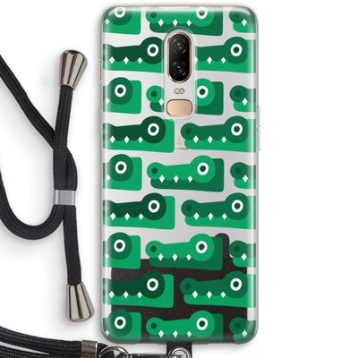 Crocs: OnePlus 6 Transparant Hoesje met koord