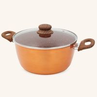 Livington Copper & Stone Pot 4 liter steelpan - thumbnail