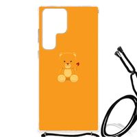 Samsung Galaxy S23 Ultra Stevig Bumper Hoesje Baby Beer