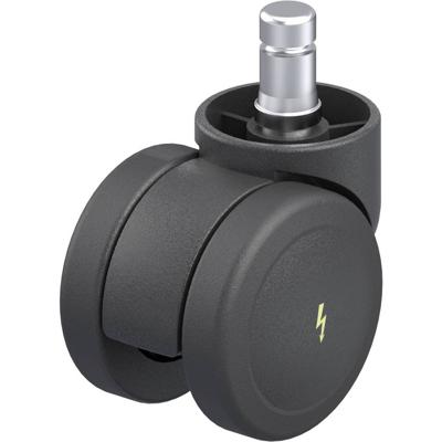 Blickle LKDB-PUA 50G-ELS-ES Kunststof dubbel zwenkwiel Wieldiameter: 50 mm Draagvermogen (max.): 50 kg 1 stuk(s)