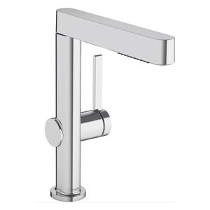 Hansgrohe Wastafelkraan Finoris 230 2 Jets Met Uittrekbare Vuistdouche Met PushOpen Chroom