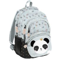 Panda Rugzak, Glitter - 42 x 30 x 22 cm - Polyester - thumbnail