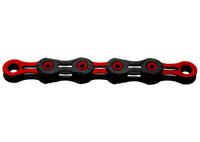KMC ketting "dlc10" chain dlc10 116 links black/red