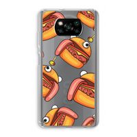 Hamburger: Xiaomi Poco X3 NFC Transparant Hoesje Hamburger: Xiaomi Poco X3 NFC Transparant Hoesje