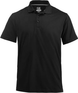 Cutter & Buck 354400 Kelowna Polo Men - Zwart - 4XL