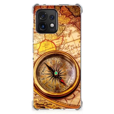 Motorola Edge 40 Pro Telefoonhoesje met valbescherming Kompas Motorola Edge 40 Pro Telefoonhoesje met valbescherming Kompas