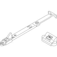 Deurvastzetter komfort ma=35mm zwart rusti