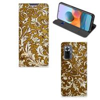 Telefoon Hoesje Xiaomi Redmi Note 10 Pro Barok Goud