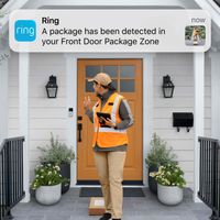 ring Video Doorbell Plus Video-deurintercom via WiFi Nikkel (mat), Zwart - thumbnail