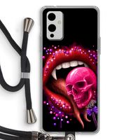 Dodelijk zoet: OnePlus 9 Transparant Hoesje met koord