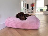 Dog's Companion® Hondenbed little square soft pink superlarge