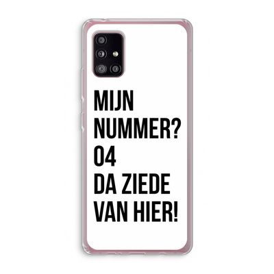 Da ziede van hier: Samsung Galaxy A51 5G Transparant Hoesje