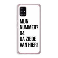 Da ziede van hier: Samsung Galaxy A51 5G Transparant Hoesje