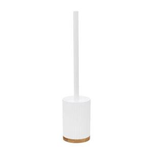 5five Toiletborstel met houder - wit - polyresin - 40 cm   -