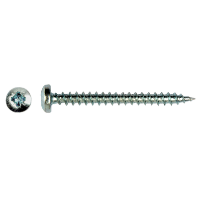 pgb-Europe PGB-FASTENERS | Spaanplaatschroef panhead Ø 3,0x30 Zn Pz1 PGWCZV001003000303
