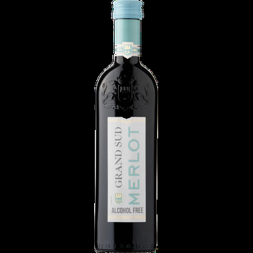 Grand Sud Merlot <0,5% Alcoholvrij 250ML bij Jumbo